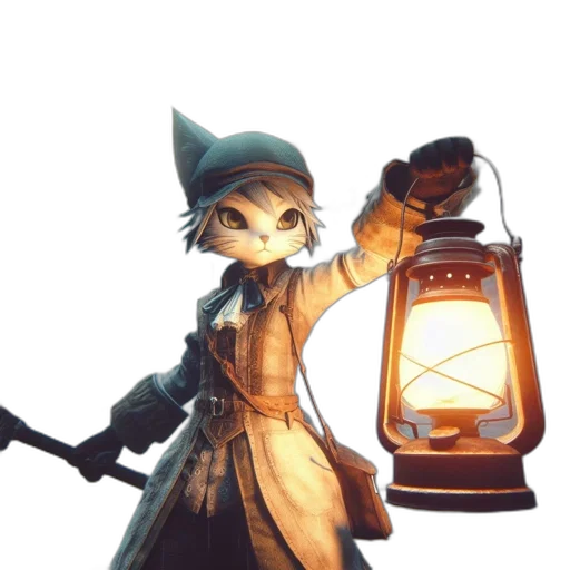 staff, weapon, mask, hat transparent PNG cut-out