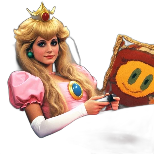 crown, weapon, dress, staff transparent PNG cut-out
