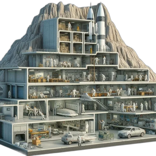 building, 3d render, concept art, photorealistic transparent PNG cut-out