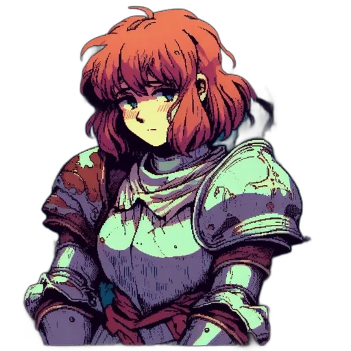 robot, jacket, staff, face transparent PNG cut-out