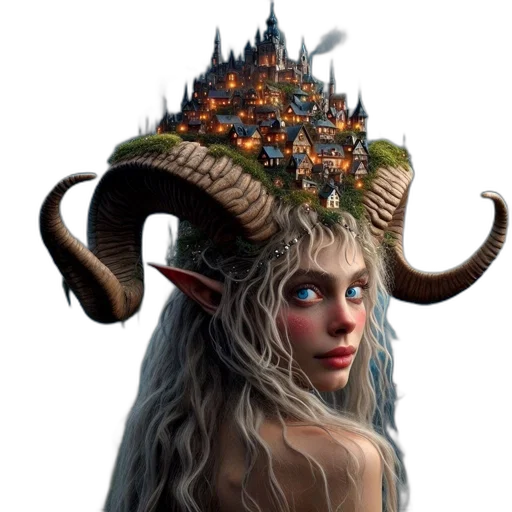 hat, crown, creature, dragon transparent PNG cut-out