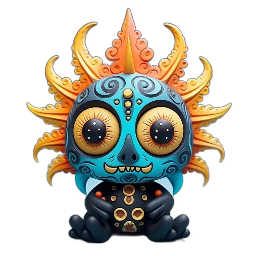 mask, face, creature, concept art transparent PNG cut-out