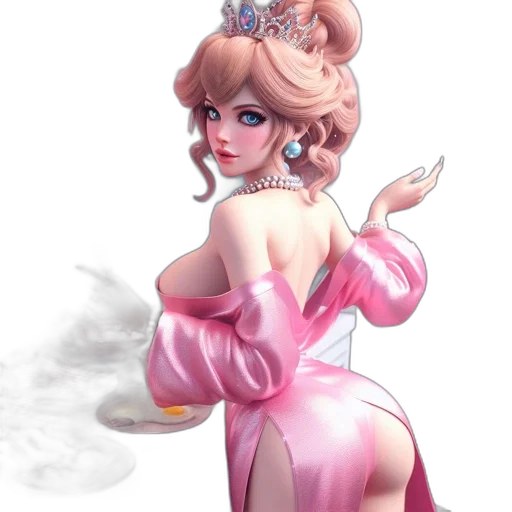 dress, staff, concept art, fantasy art transparent PNG cut-out