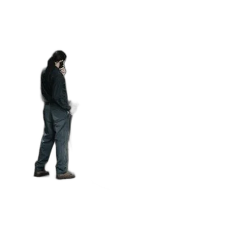 jacket, staff, mask, robot transparent PNG cut-out