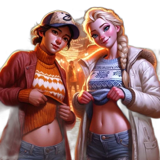 jacket, comic book art, concept art, fantasy art transparent PNG cut-out