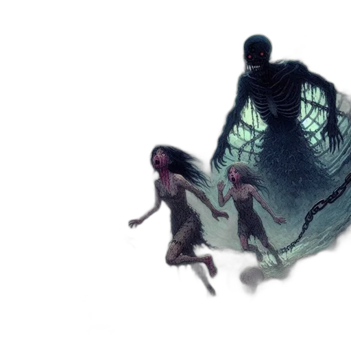 creature, concept art, fantasy art, comic book art transparent PNG cut-out