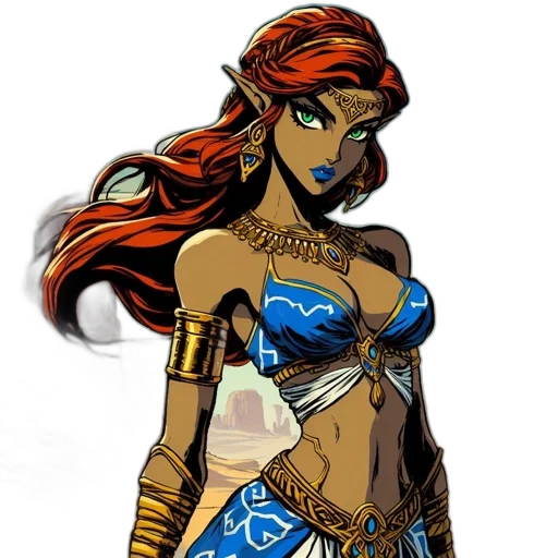 jewelry, fantasy art, comic book art, concept art transparent PNG cut-out