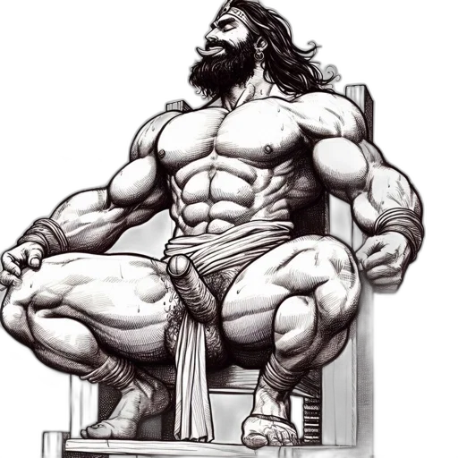 furniture, comic book art, concept art, photorealistic transparent PNG cut-out
