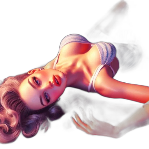 dress, photorealistic, concept art, comic book art transparent PNG cut-out