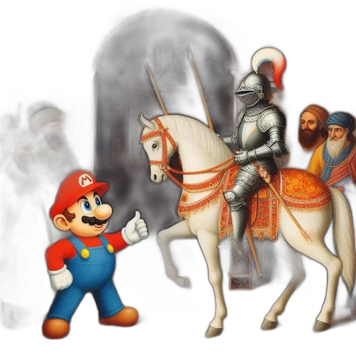 sword, weapon, mask, concept art transparent PNG cut-out
