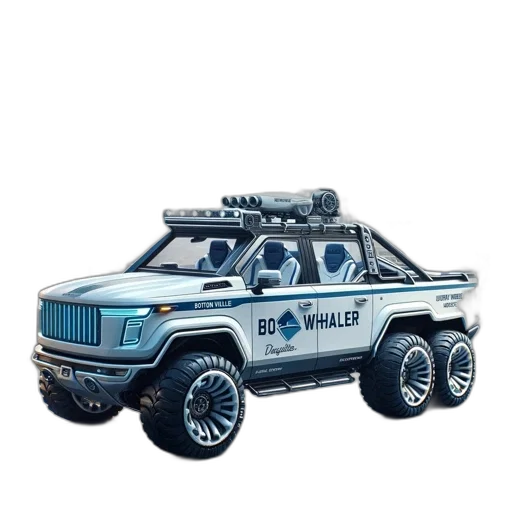 car, weapon, concept art, 3d render transparent PNG cut-out