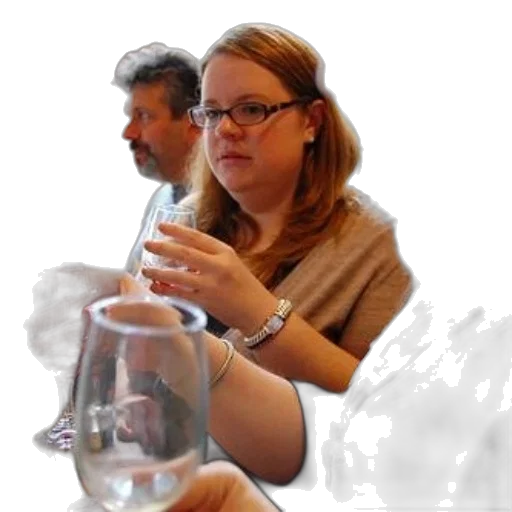 staff, bottle, face, photorealistic transparent PNG cut-out