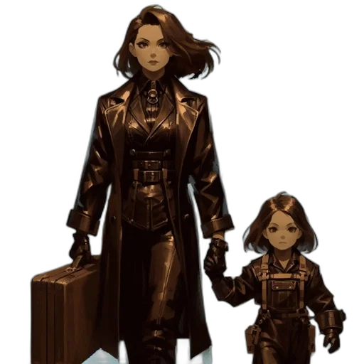 concept art, comic book art, pixel art, fantasy art transparent PNG cut-out