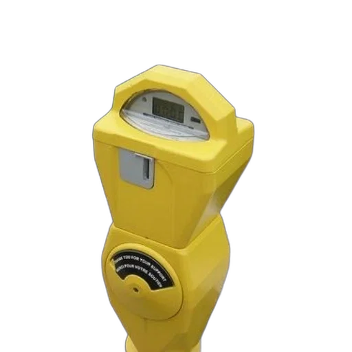 staff, bright, yellow, parking transparent PNG cut-out