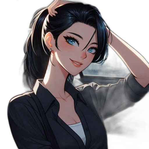 staff, face, jacket, mask transparent PNG cut-out