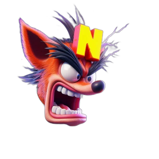 animal, creature, face, mask transparent PNG cut-out