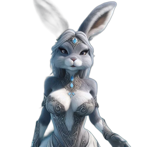 dress, animal, concept art, fantasy art transparent PNG cut-out