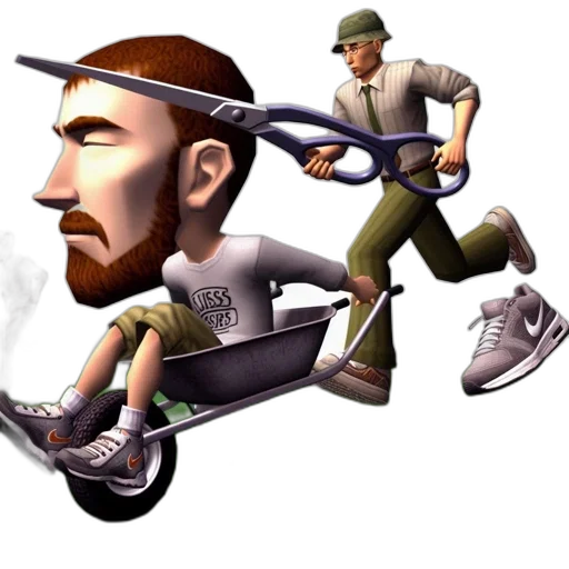 weapon, staff, concept art, 3d render transparent PNG cut-out