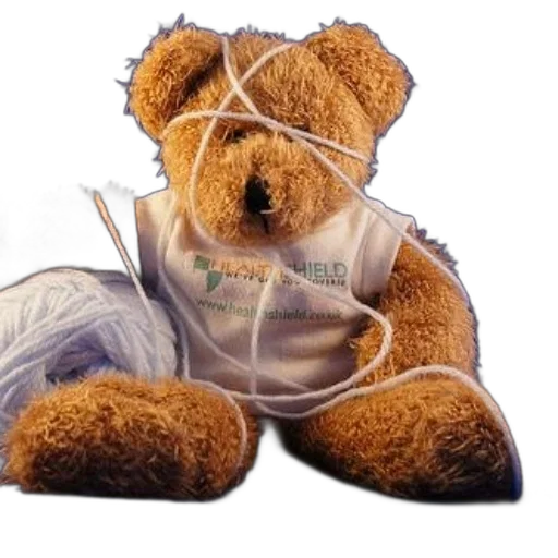 photorealistic, 3d render, teddy, bear transparent PNG cut-out