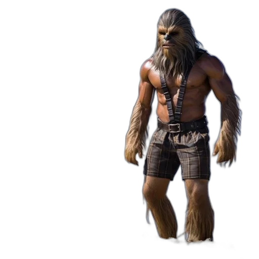 creature, animal, concept art, 3d render transparent PNG cut-out