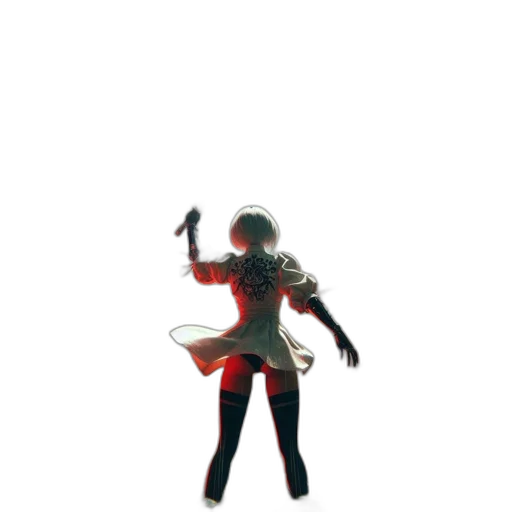 robot, staff, weapon, mask transparent PNG cut-out