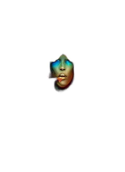 face, mask, jewelry, creature transparent PNG cut-out