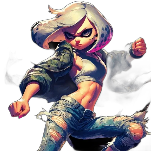 weapon, jacket, concept art, cyberpunk transparent PNG cut-out