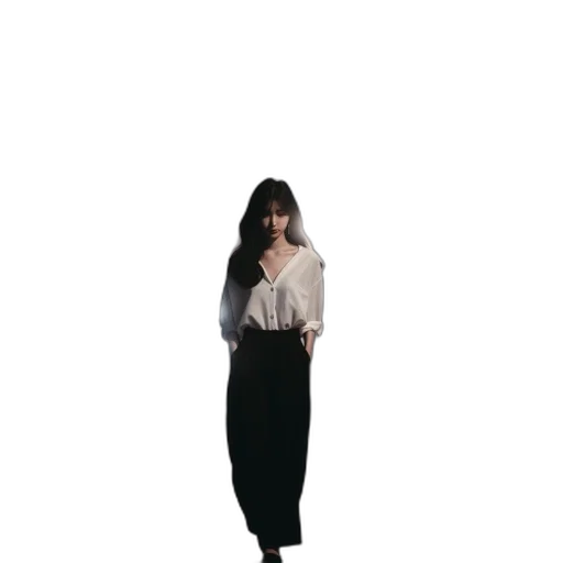 dress, staff, jacket, umbrella transparent PNG cut-out
