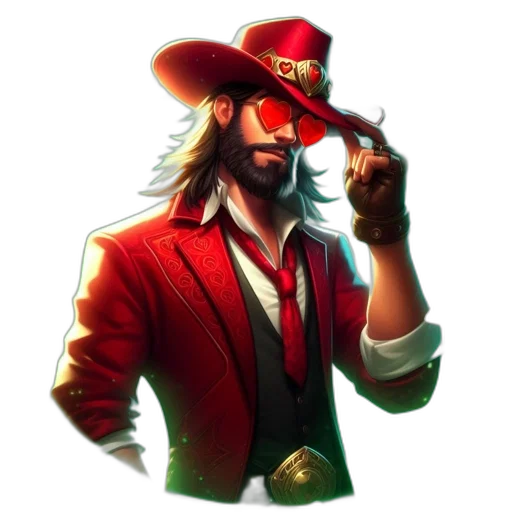 hat, staff, jacket, weapon transparent PNG cut-out