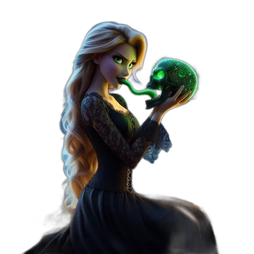 dress, mask, concept art, 3d render transparent PNG cut-out