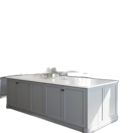 furniture, 3d render, photorealistic, kitchen transparent PNG cut-out