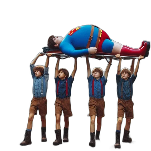 staff, concept art, 3d render, four transparent PNG cut-out