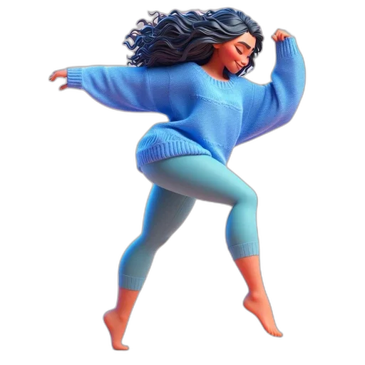 dress, jacket, 3d render, concept art transparent PNG cut-out