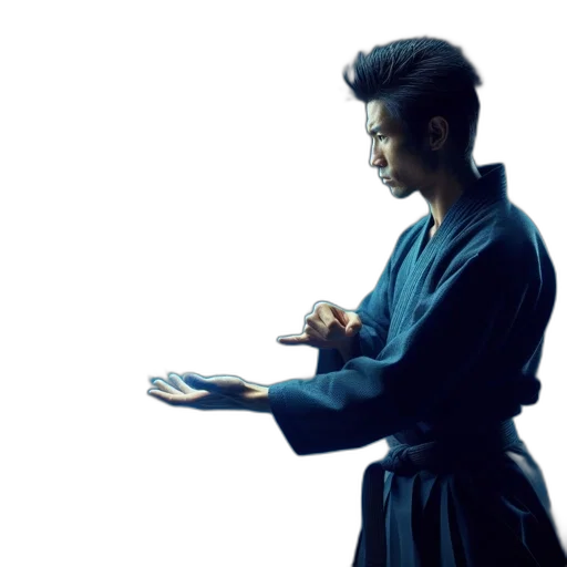 jacket, staff, food, sword transparent PNG cut-out