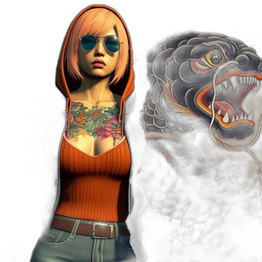concept art, 3d render, fantasy art, photorealistic transparent PNG cut-out