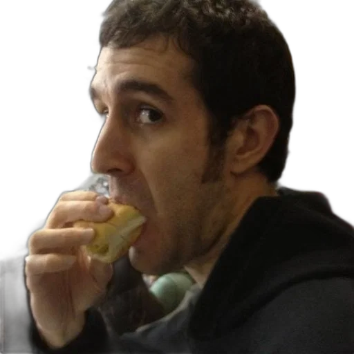 food, face, staff, man transparent PNG cut-out
