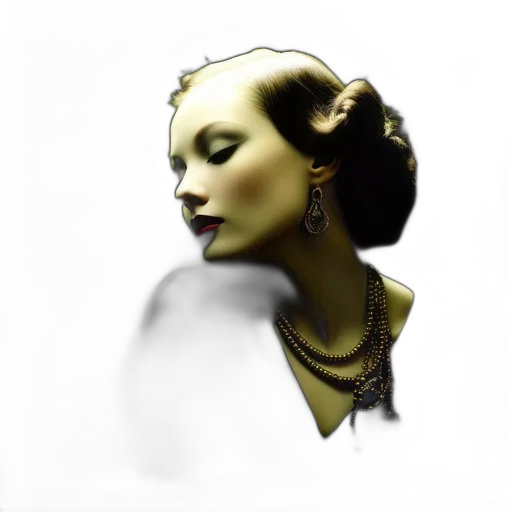 jewelry, face, crown, staff transparent PNG cut-out