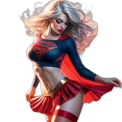 comic book art, concept art, fantasy art, cartoon transparent PNG cut-out
