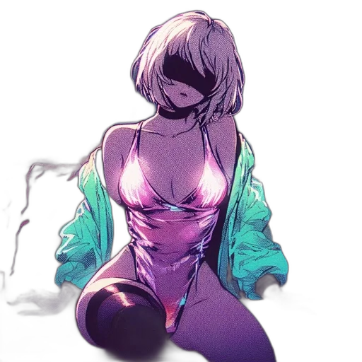 dress, jacket, robot, creature transparent PNG cut-out