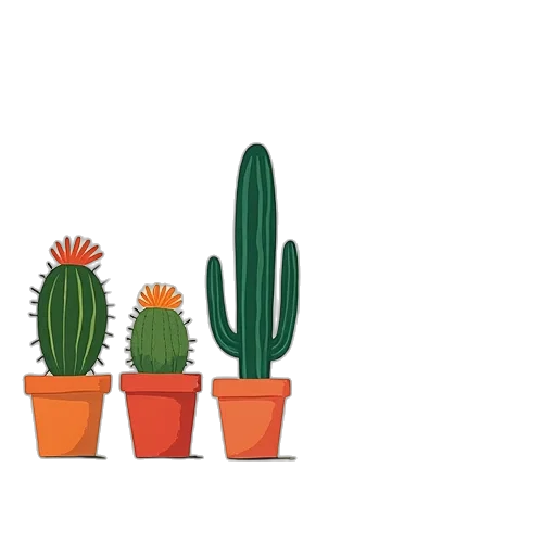 crown, flower, 3d render, pixel art transparent PNG cut-out