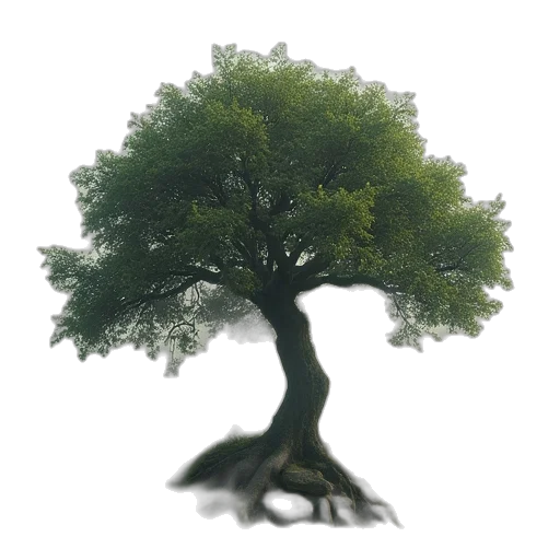 tree, animal, hair, crown transparent PNG cut-out