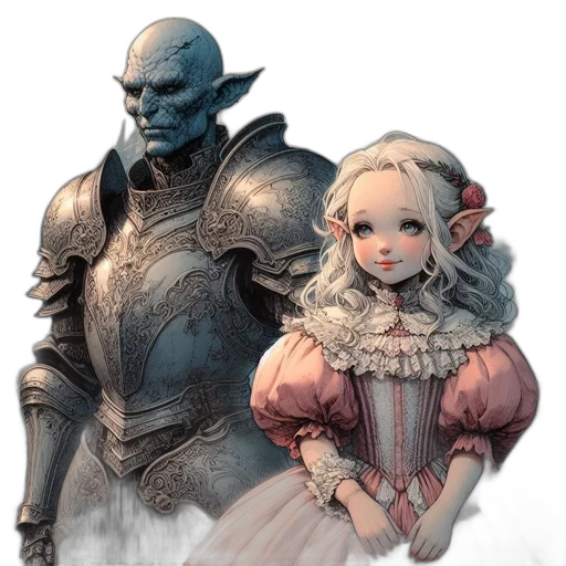 mask, dress, fantasy art, concept art transparent PNG cut-out