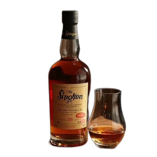 bottle, singleton, old, single transparent PNG cut-out