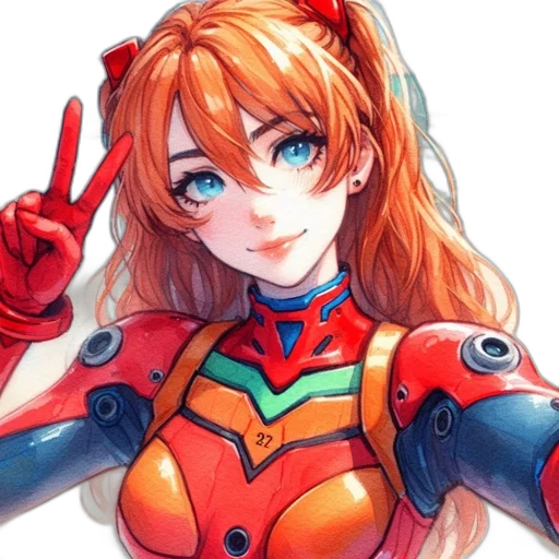 robot, weapon, face, anime transparent PNG cut-out