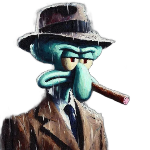hat, jacket, mask, staff transparent PNG cut-out