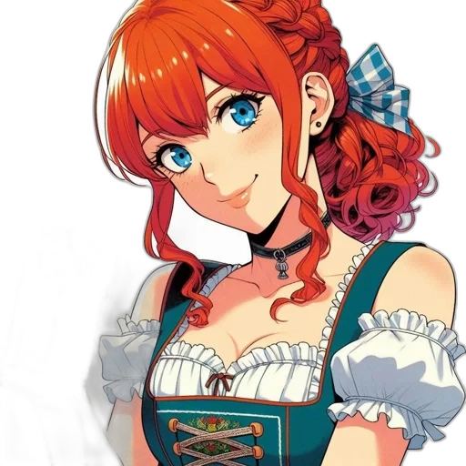 dress, staff, face, crown transparent PNG cut-out