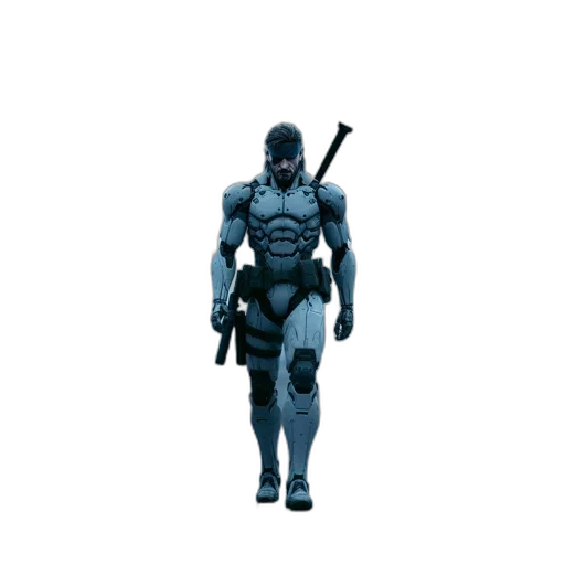 robot, weapon, staff, sword transparent PNG cut-out
