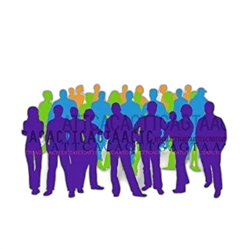 staff, cover, human, molecular transparent PNG cut-out