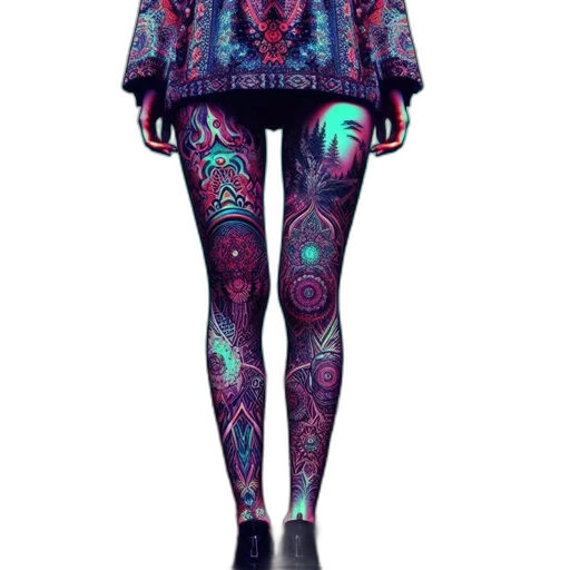 dress, jacket, cyberpunk, concept art transparent PNG cut-out