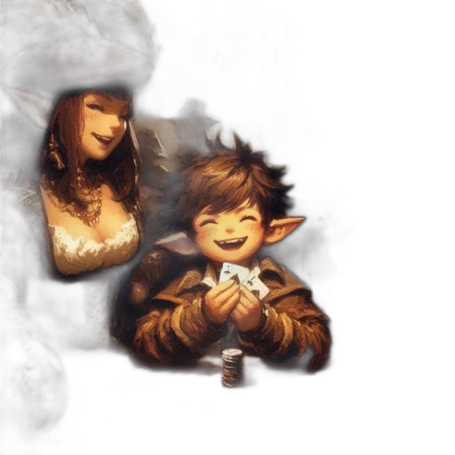 fantasy art, concept art, pixel art, watercolor transparent PNG cut-out
